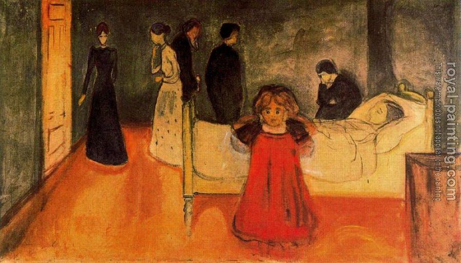 Edvard Munch : The Dead Mother and the Child